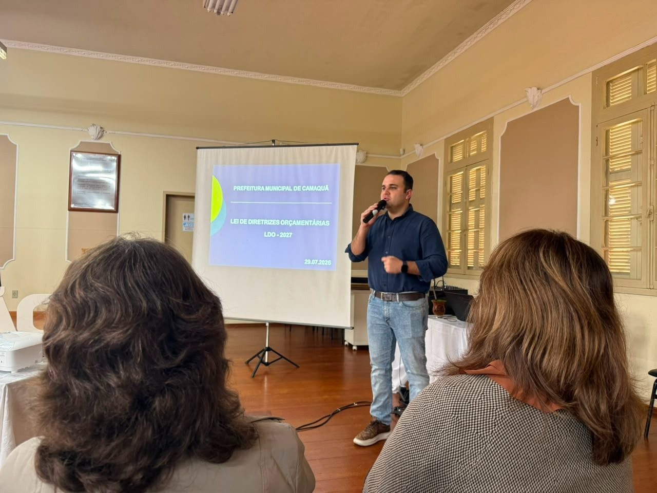 Camaquã apresenta planejamento orçamentário para 2027 às secretarias