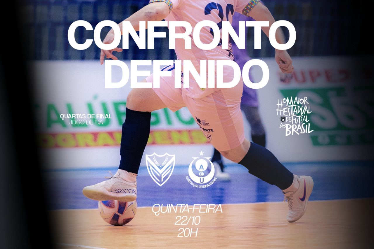 Camaquã Futsal enfrenta a Uruguaianense pelas quartas do Gauchão