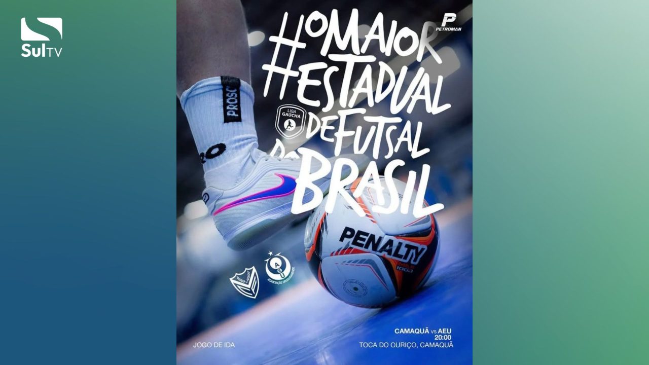 Camaquã Futsal enfrenta AEU no Wadislau pelas quartas do Gauchão
