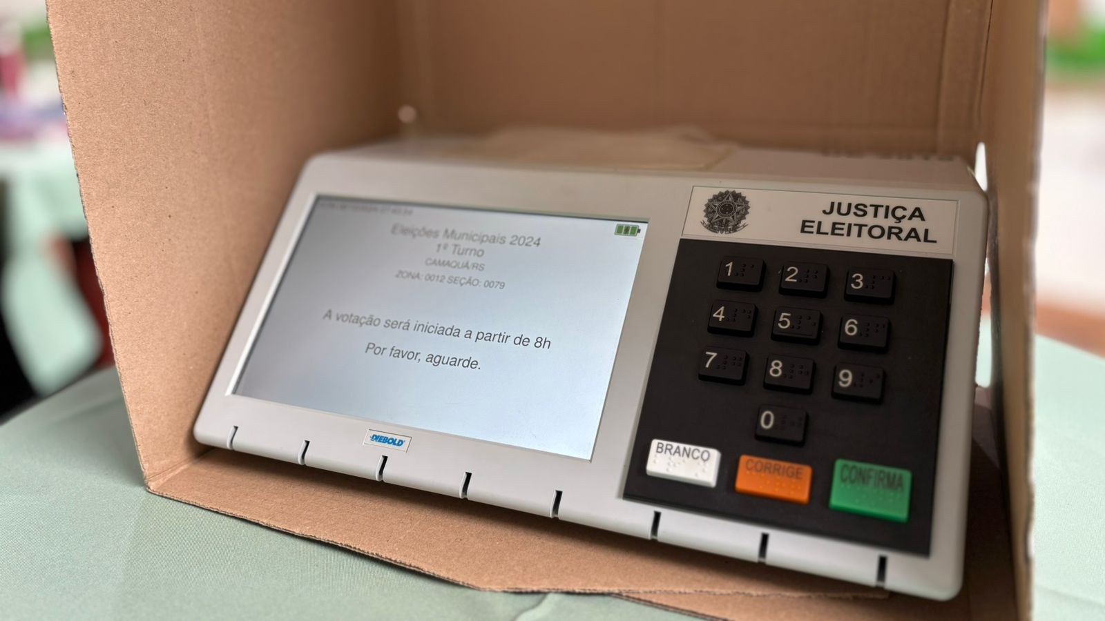 Camaquã tem simulação de voto em urna eletrônica dias 19 e 20
