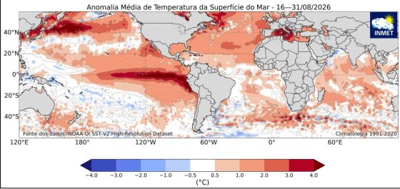 Chuvas acima da média devem marcar primavera na Zona Sul do RS