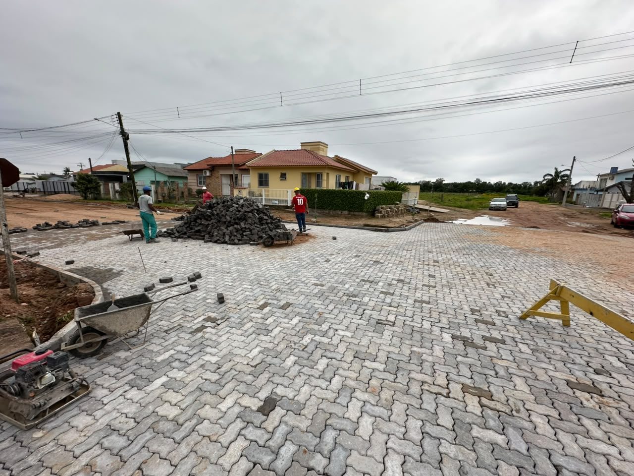 Emenda garante calçamento de cinco quadras em dois bairros de Camaquã