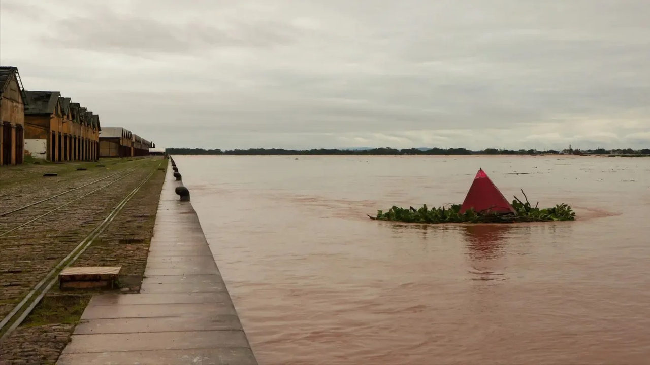 Guaíba pode atingir cota de alerta de 2,5m em 48 horas