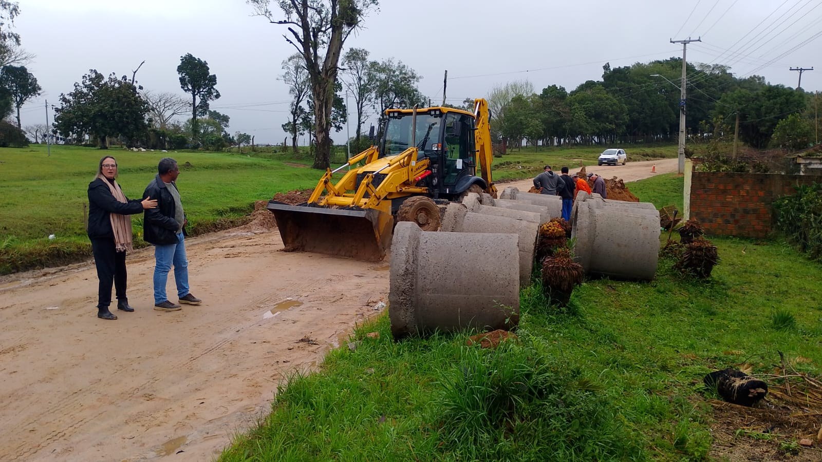 Pelotas conclui obra emergencial na estrada do Monte Bonito