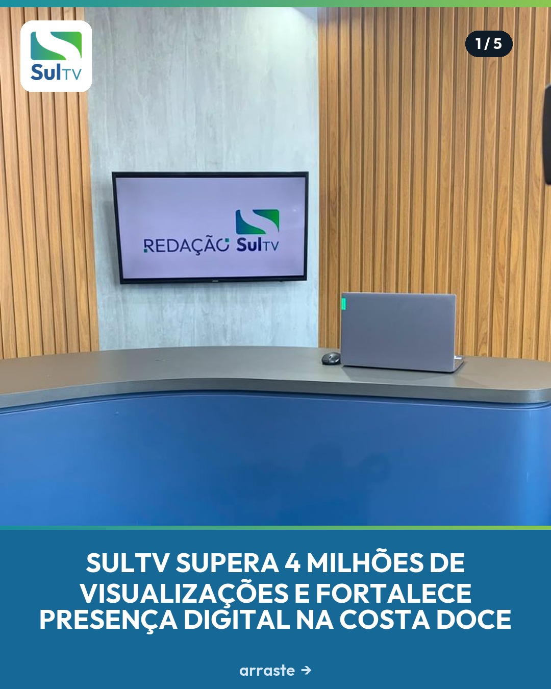 Integração entre TV aberta, portal e redes sociais impulsiona audiência regional em estratégia multiplataforma sediada …
