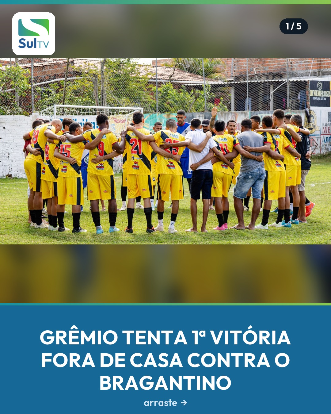 Grêmio entra em campo neste domingo (23) atrás da primeira vitória como visitante no Brasileirão!