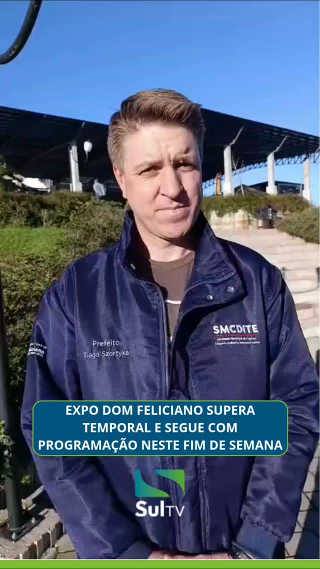 Após os estragos provocados pelo forte temporal, a Expo Dom Feliciano 2026 retomou suas atividades nesta sexta-feira (7…