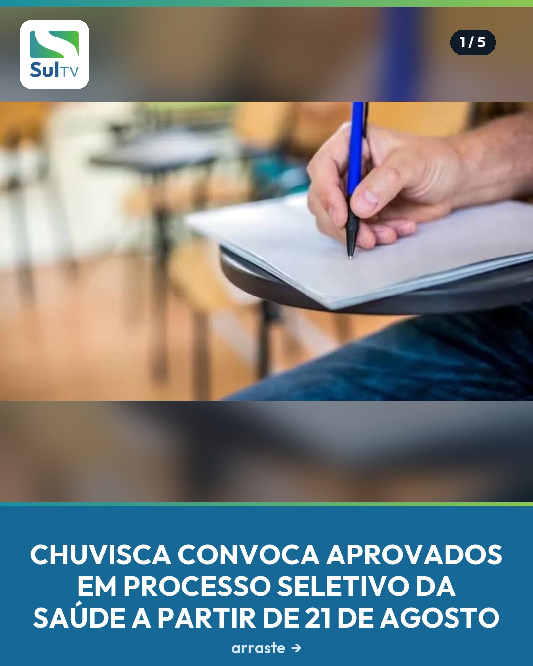Agentes Comunitários de Saúde para a ESF Sul e a UBS Central devem comparecer à sede da Prefeitura para contratação.