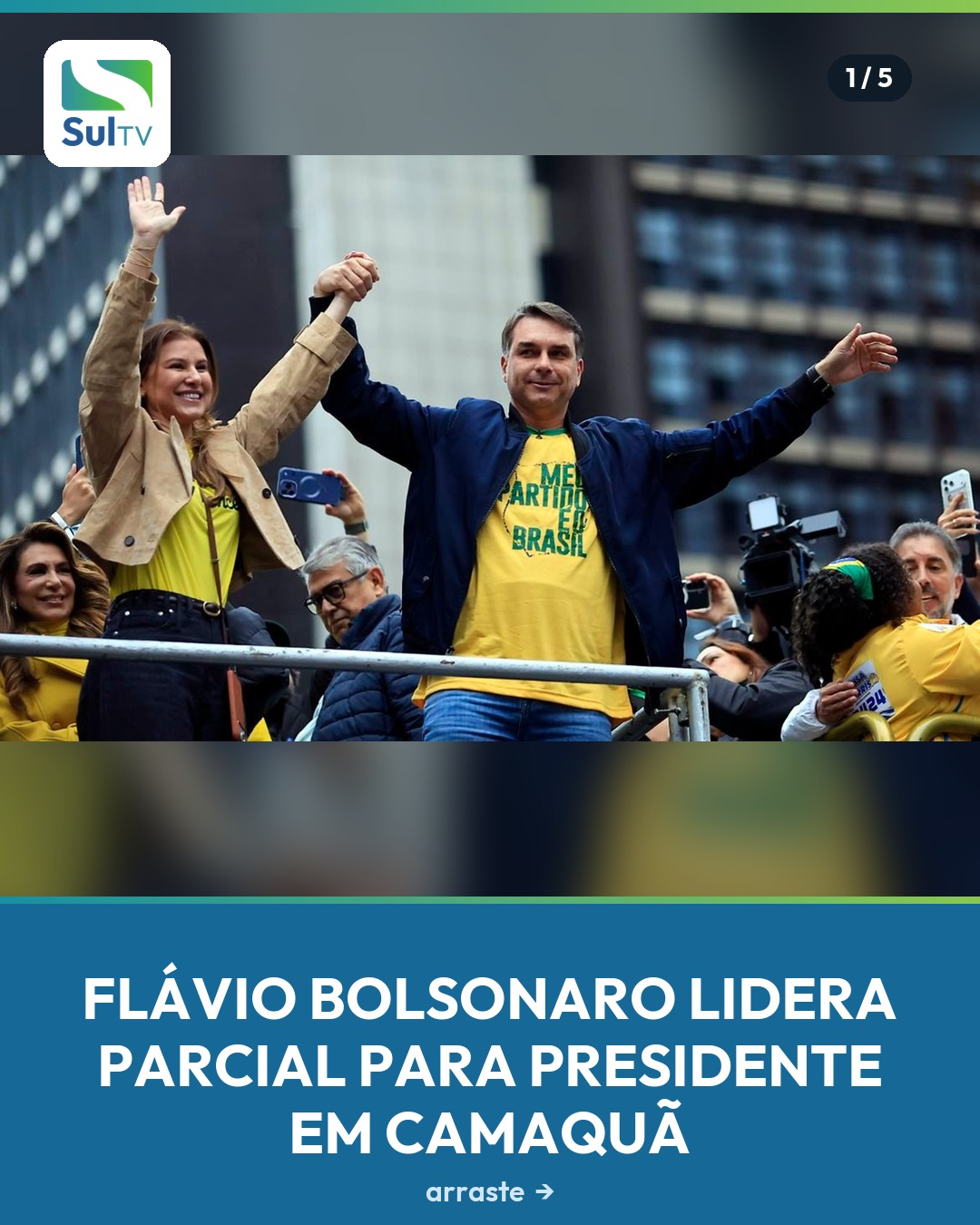 Com 93% das urnas totalizadas, cenário para a presidência começa a se desenhar na cidade da Costa Doce