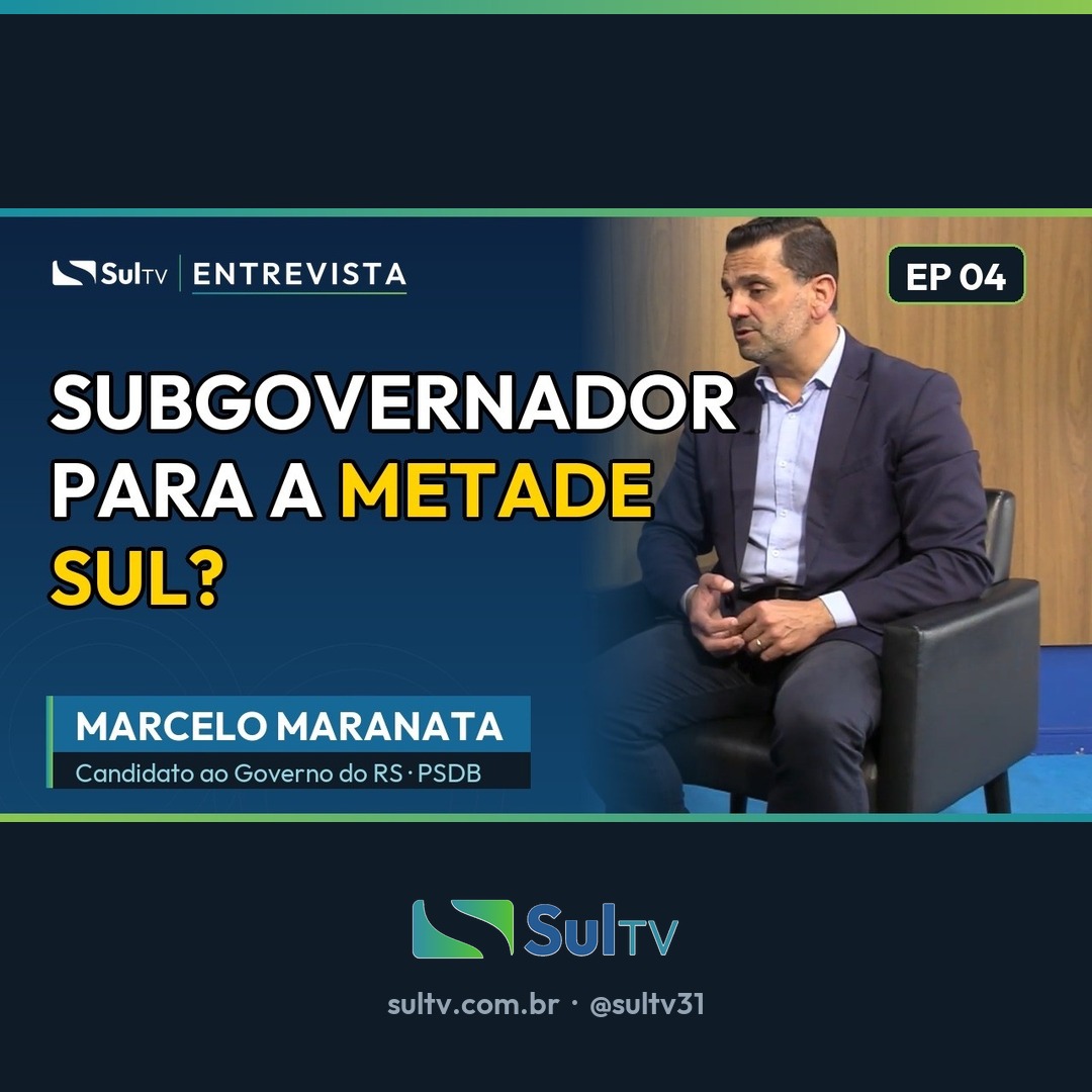 Em entrevista à SulTV, o candidato ao Governo do Estado pelo PSDB detalhou seu plano para a Costa Doce: mais recursos p…