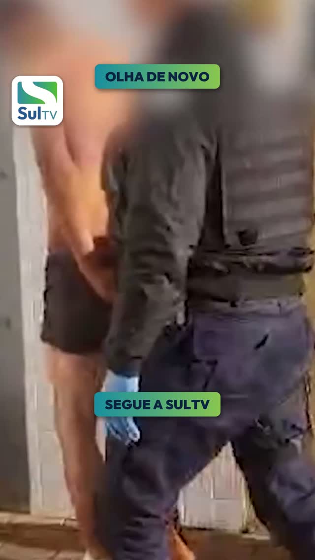 Moradores correm atrás e contêm ladrão flagrado furtando bicicleta e fiação em Cascavel