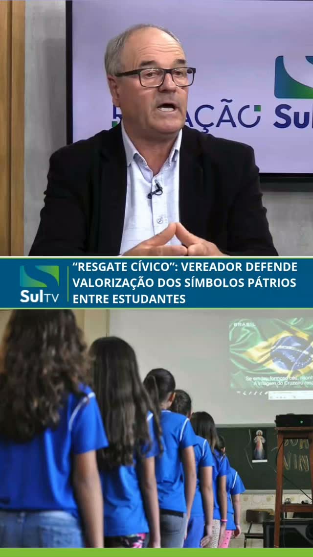 Em entrevista à SulTV, o vereador Ilson Meirelles (União Brasil) defendeu o incentivo à execução do Hino Nacional e do …