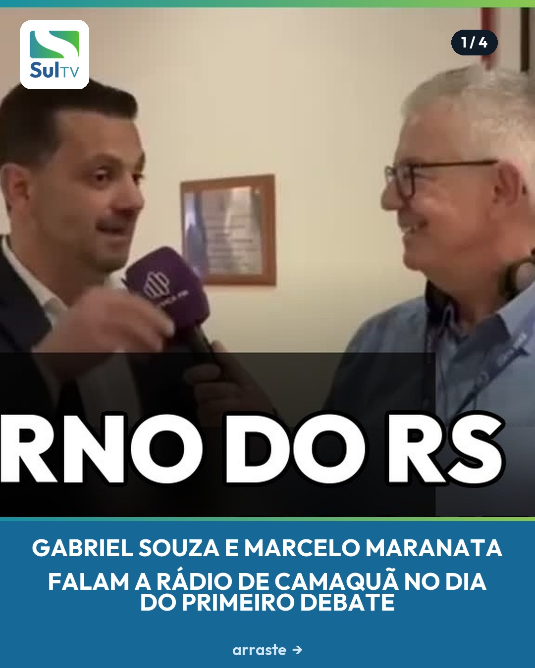 Vice-governador prometeu o maior programa de ensino técnico da história do estado; camaquense Marcelo Maranata concedeu…