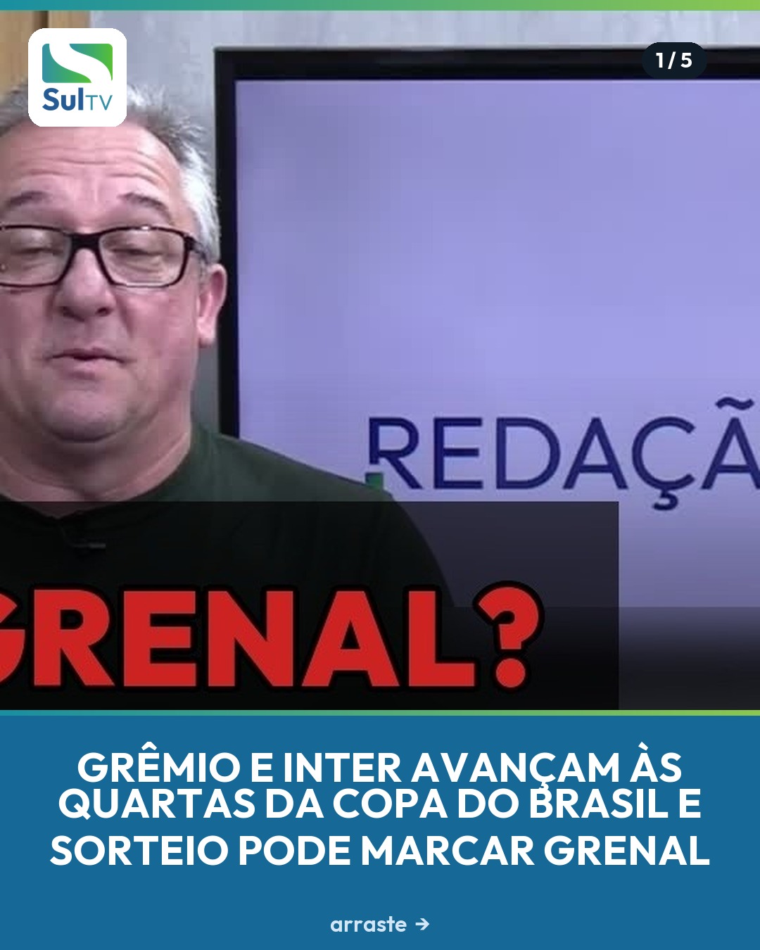 No Redação SulTV, o comentarista Flávio Torino analisa a classificação da dupla, o precedente único de 1992 e a pressão…