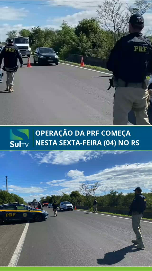 Entre sexta-feira (4) e terça-feira (8), a Polícia Rodoviária Federal vai reforçar a fiscalização nas rodovias federais…