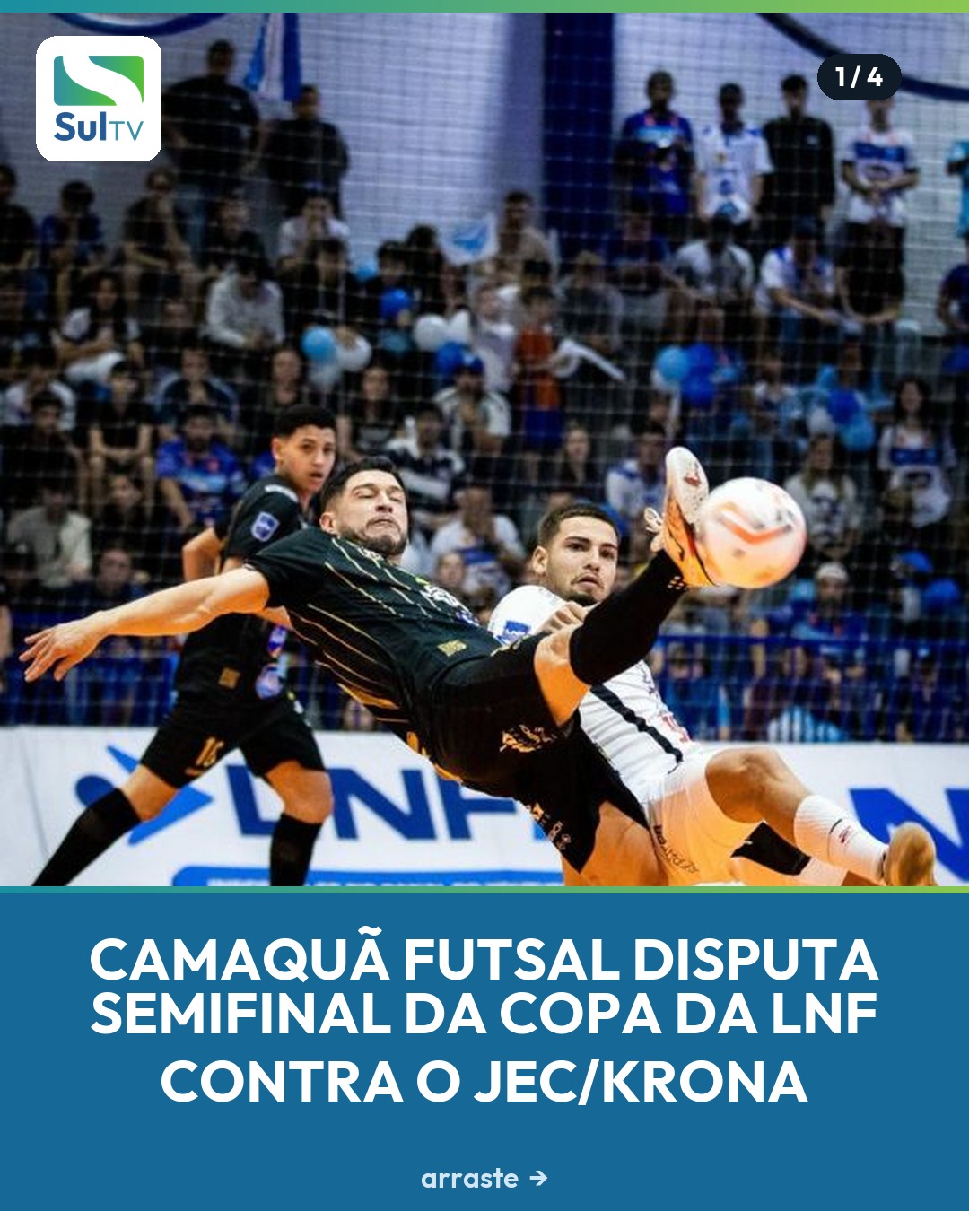 Em jogo único, equipe da Costa Doce busca vaga inédita na final da competição nacional