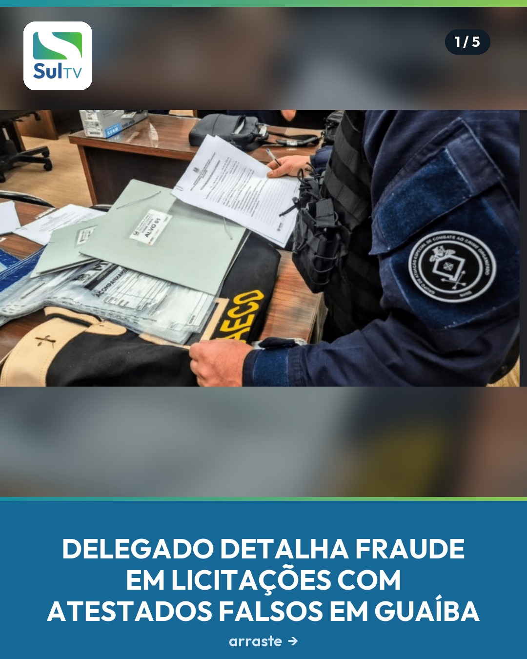 Atestados falsos usados para fraudar licitações públicas: a Polícia Civil do Rio Grande do Sul detalhou como o esquema …