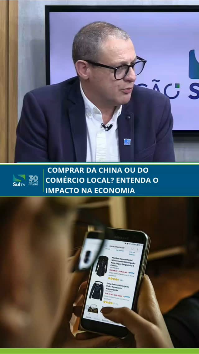 Comprar no comércio local é investir no desenvolvimento da própria cidade. Em entrevista à SulTV, o presidente da Assoc…