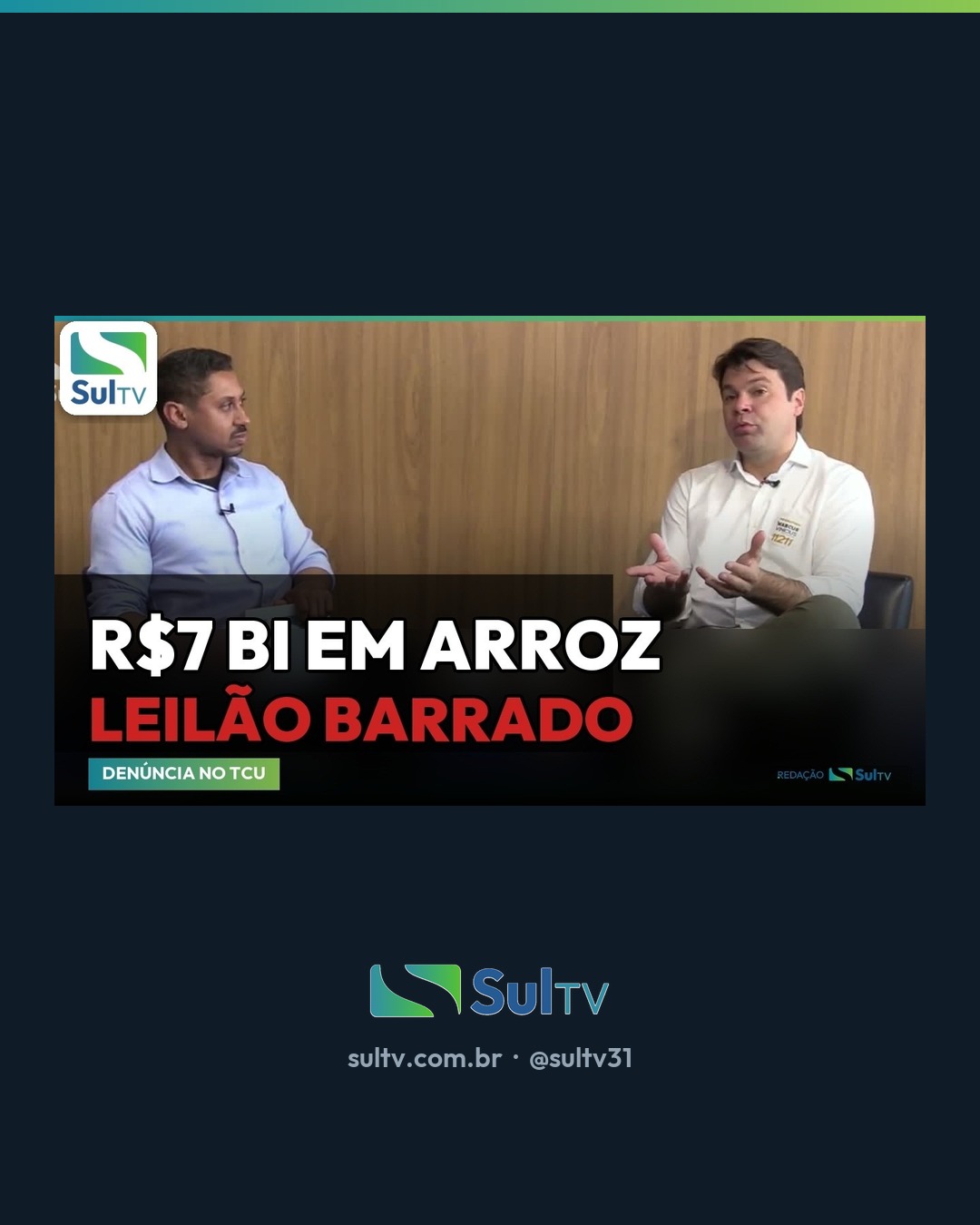 Marcos Vinícius Viera de Almeida (Progressistas), candidato à reeleição, afirma que denúncia à Justiça e ao TCU termino…