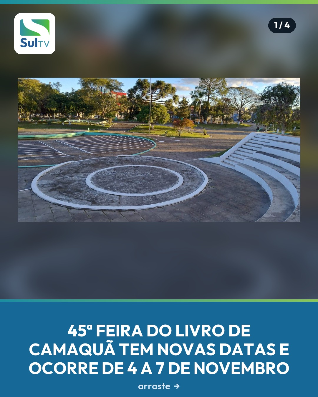 Evento na Praça Zeca Netto terá como tema a união entre leitura e arte