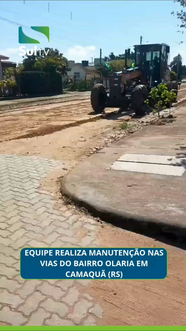As ruas do bairro Olaria receberam, na manhã desta terça-feira (8), serviços de patrolamento. A equipe utilizou uma mot…