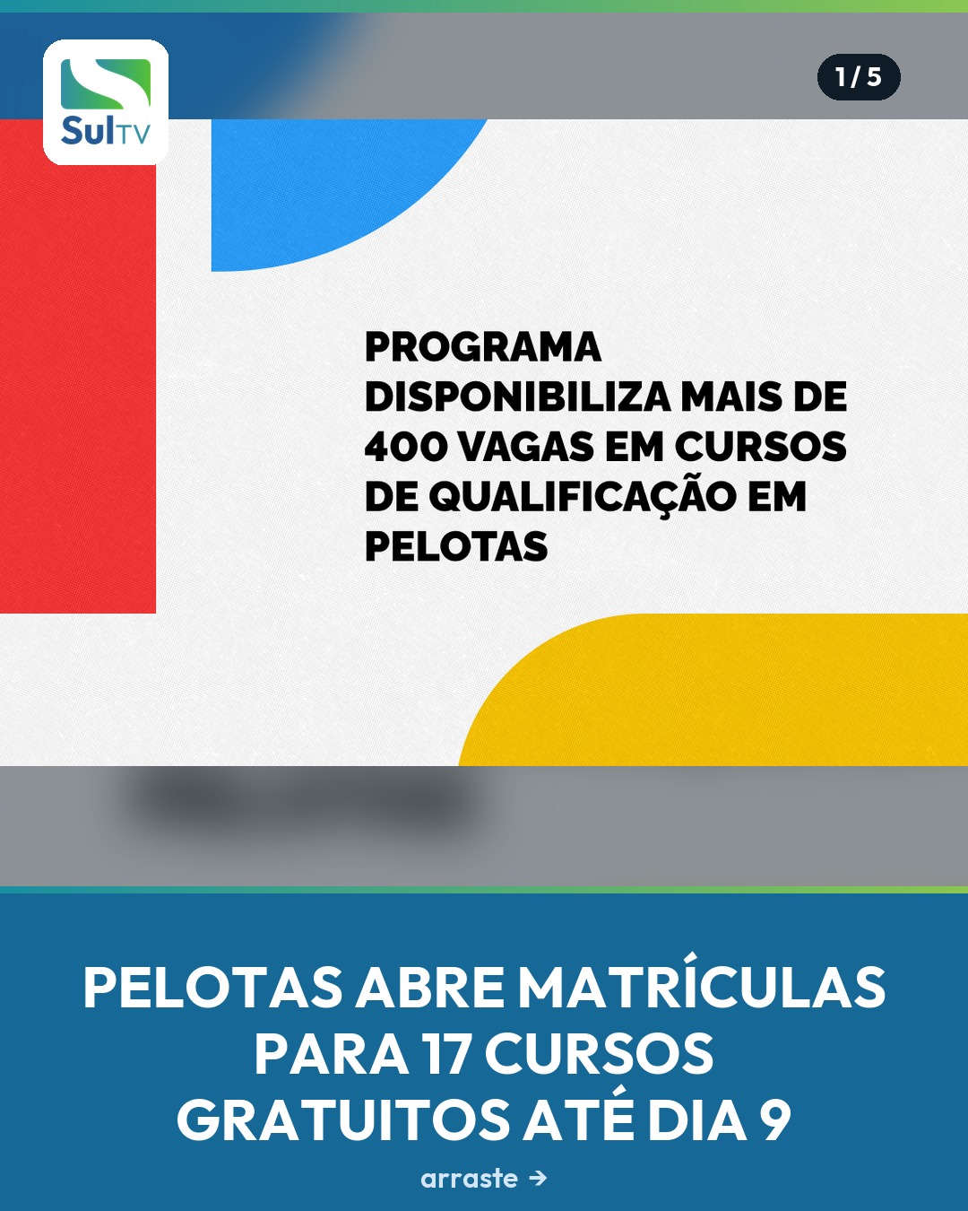 Pelotas tem lista de classificados para 17 cursos gratuitos de qualificação profissional nas áreas de construção, indús…