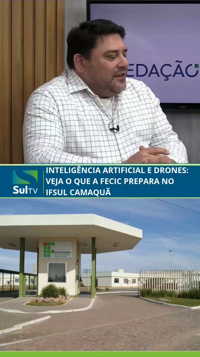 O professor Rogério Pires, do IFSul Campus Camaquã, destacou a realização da FECIC, Feira de Ciências e Inovação, que a…