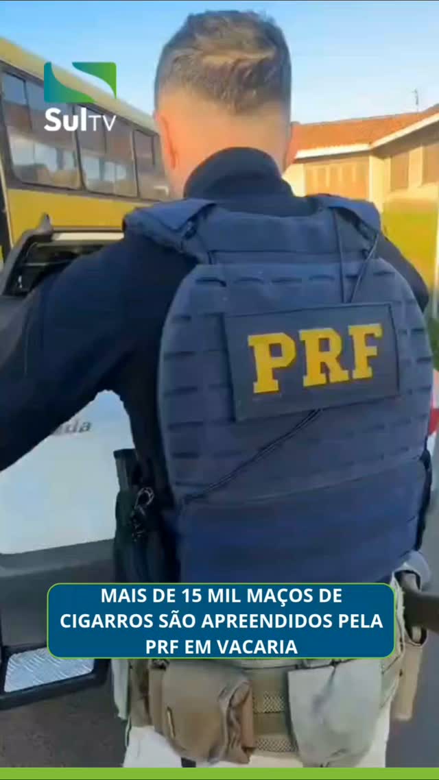 A PRF prendeu um homem de 34 anos na manhã desta quarta-feira (16), em Vacaria, após uma tentativa de fuga durante uma …