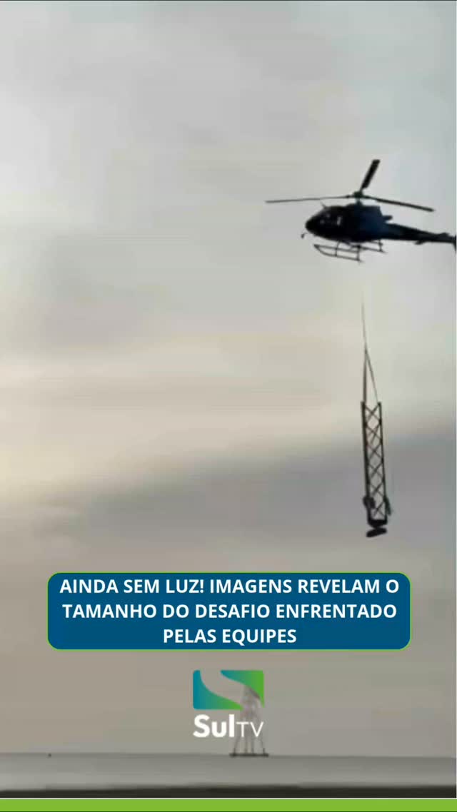 A população enfrenta mais uma noite sem energia após os fortes temporais que atingiram a região. As imagens mostram os …