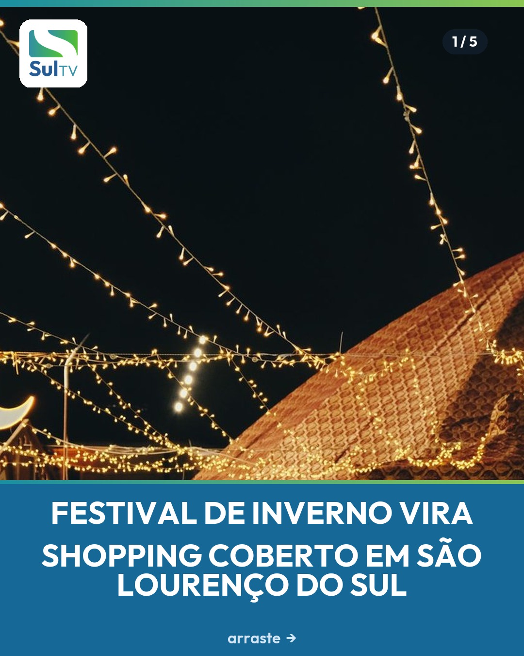 A região central de São Lourenço do Sul vira um verdadeiro shopping coberto entre os dias 6 e 10 de agosto: são cerca d…