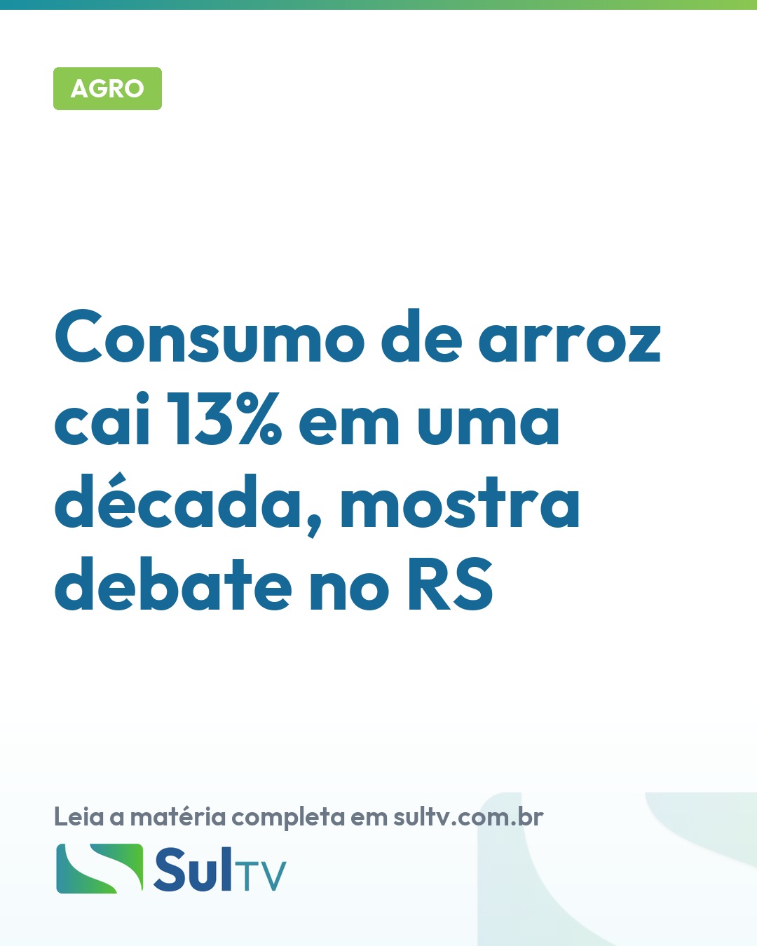 O arroz sumiu (um pouco) do prato do brasileiro — e o preço não é o culpado.